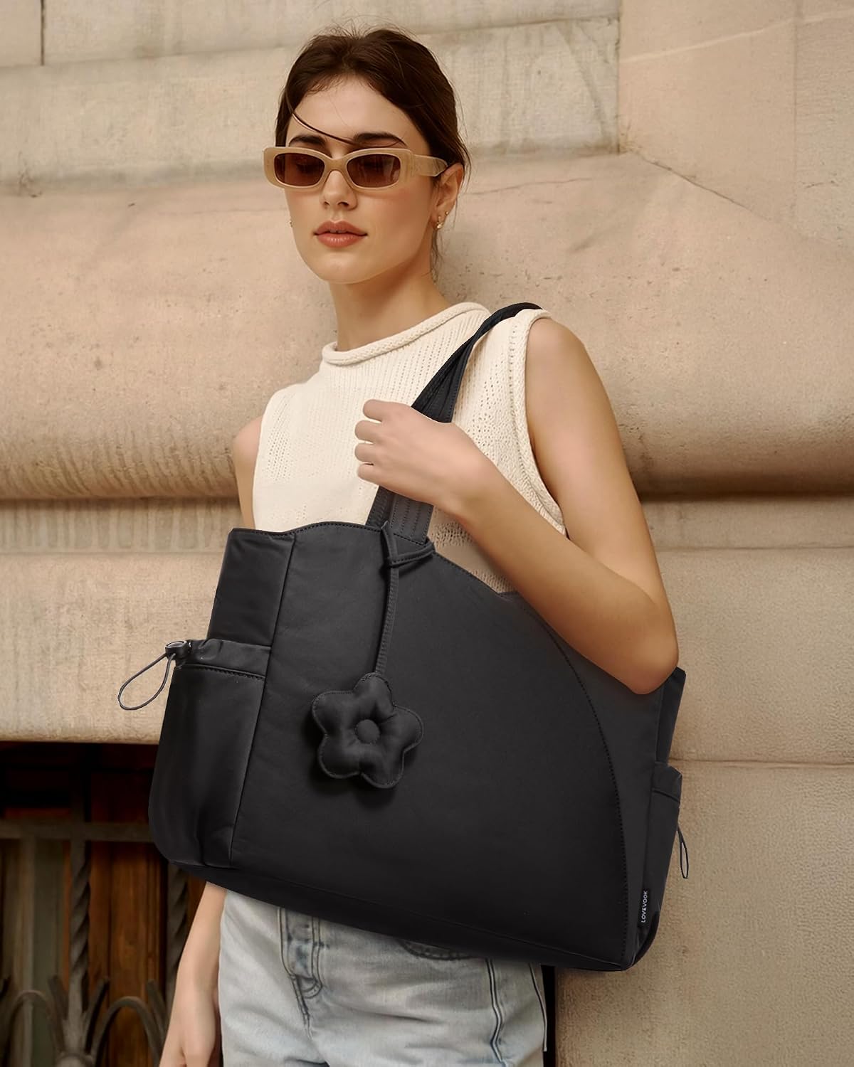 Thumbnail 1 de LOVEVOOK Puffer laptop tote bag