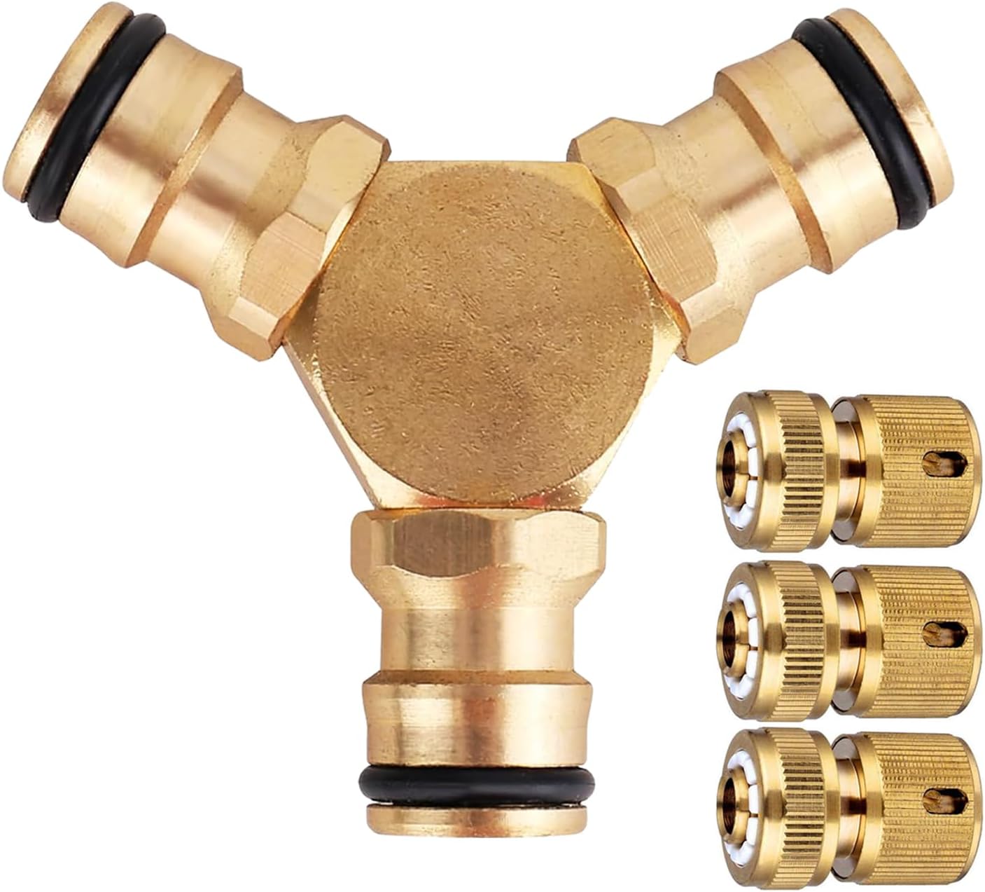 Thumbnail 3 de Wzzy Gurden Wasserhahn Adapter – universeller Schlauchverbinder mit Schnellanschluss (für 22 mm/24 mm)