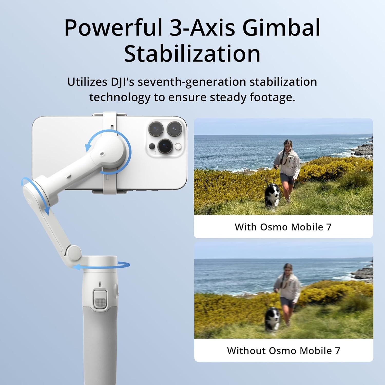 Thumbnail 1 de DJI Osmo Mobile 7 gimbal 10 hrs