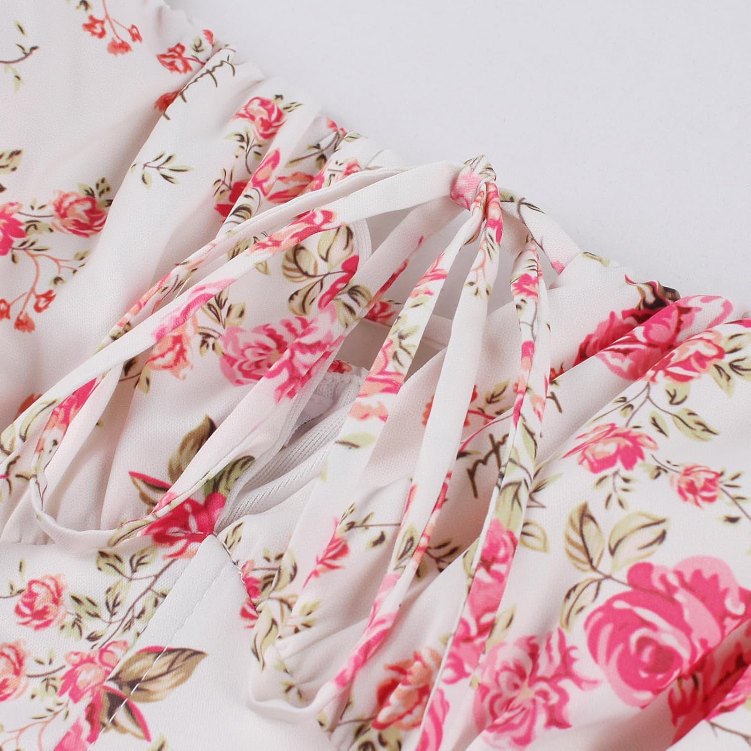 Detalle de OMEWEE Women's Boho Sundress