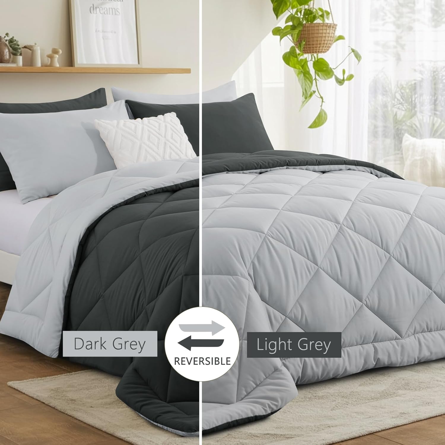 Detalle de RUIKASI coverless duvet 10.5 tog, 200x200cm
