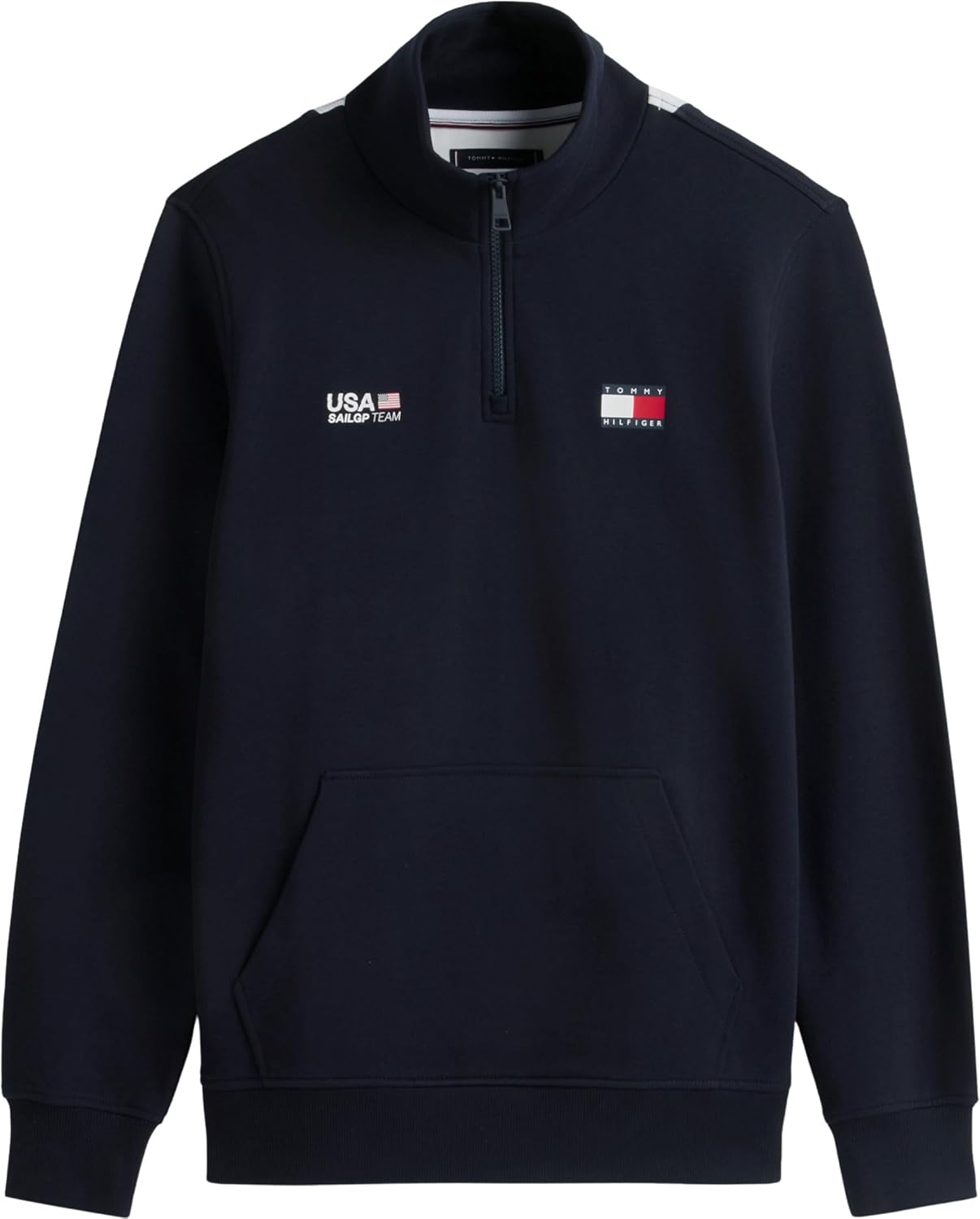 Thumbnail 4 de Tommy Hilfiger Us SailGP Flag Half Zip Mw0mw44687 — Felpa con Mezza Zip Uomo