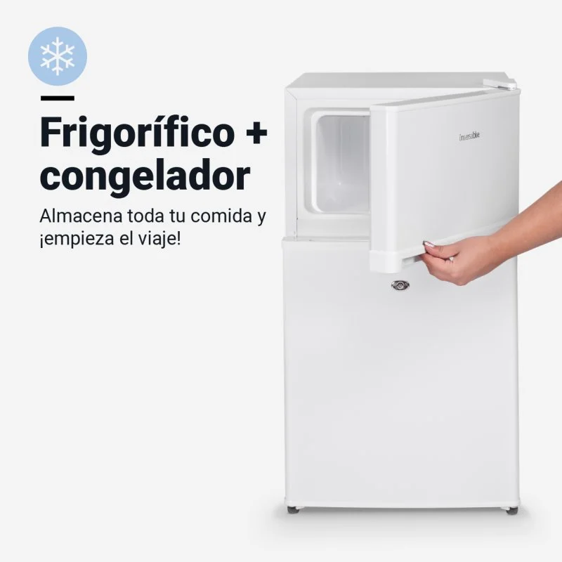 Thumbnail 1 de Universal Blue Nasser 6031W Frigorífico Mini 80L con Conexión 12V Blanco