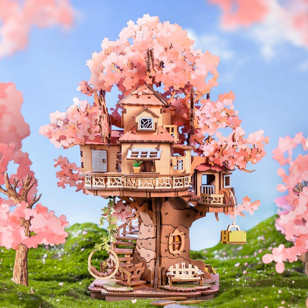 Thumbnail 3 de ROBOTIME Sakura Tree House maquette 4–5 h 🧩