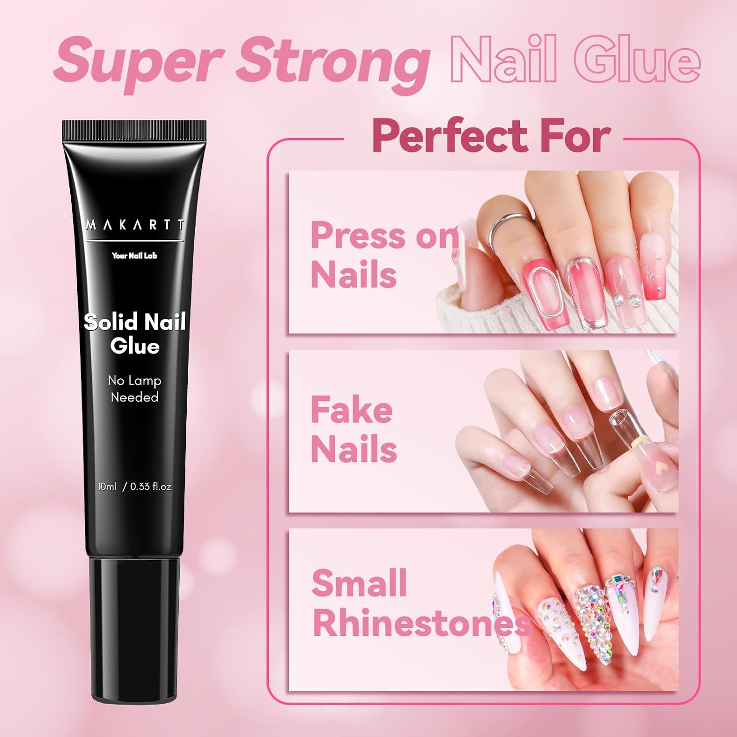 Thumbnail 4 de Makartt Nail Glue Extra Strong 10ml x2