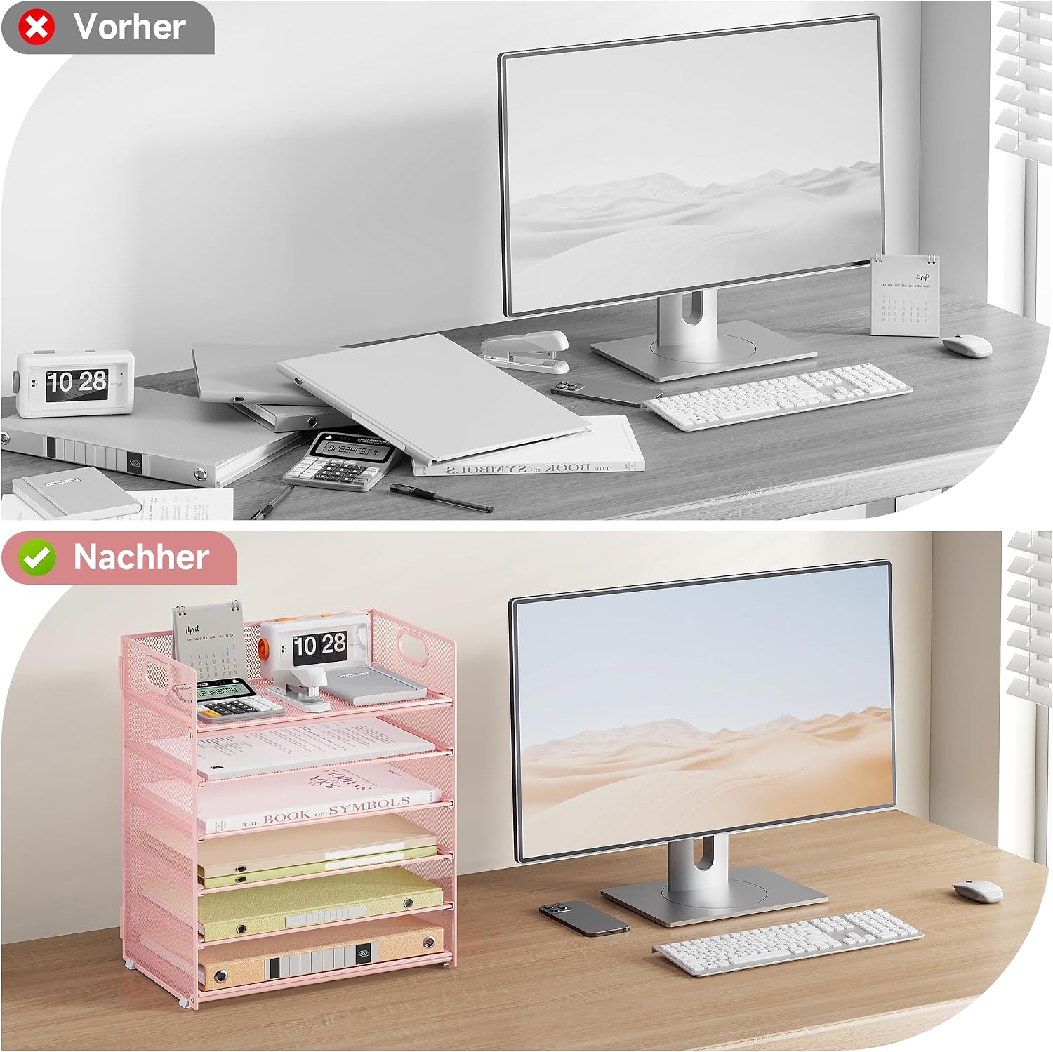 Thumbnail 5 de VITVITI Schreibtisch Organizer 6 Ebenen