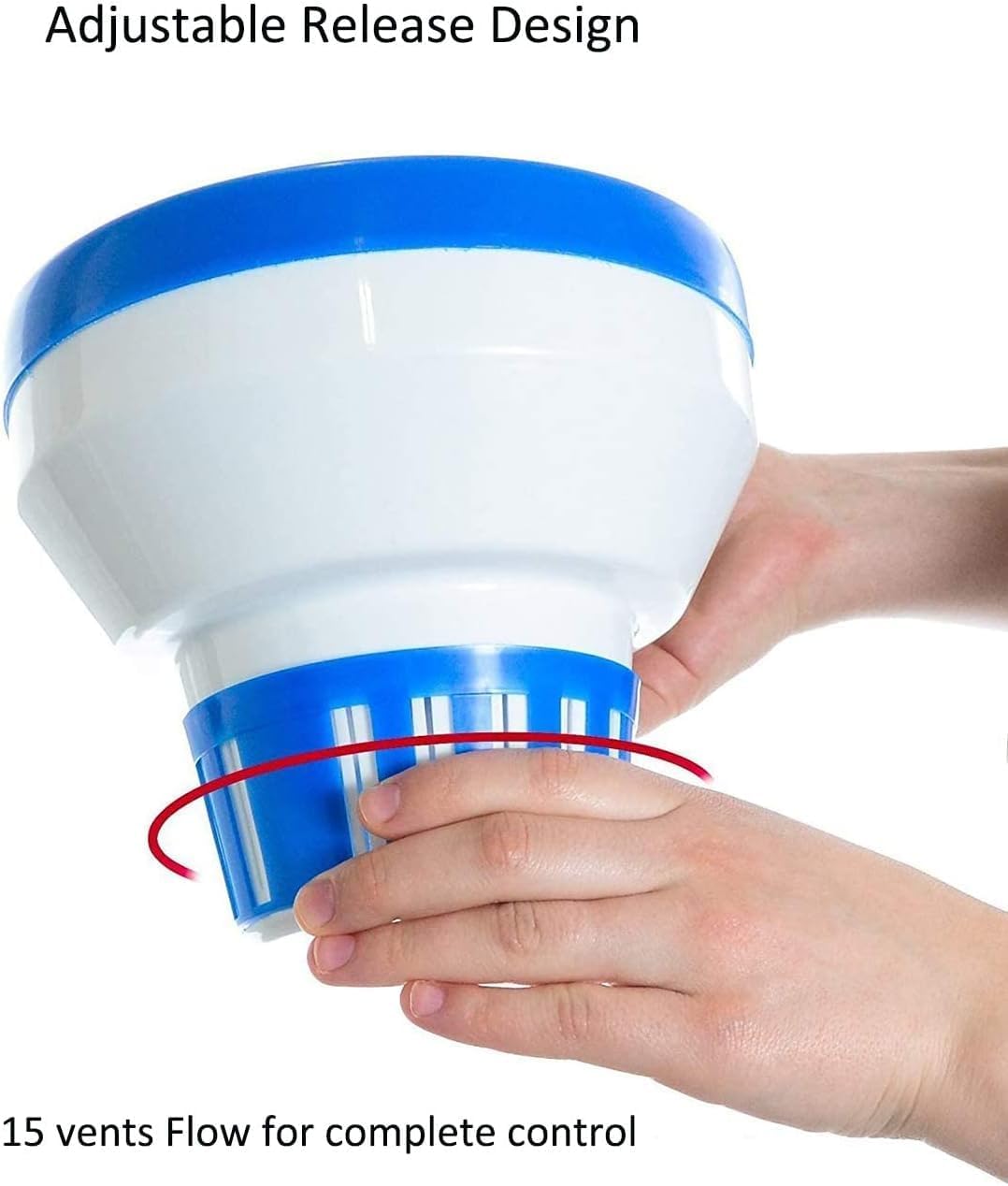 Thumbnail 2 de Floating Chlorine Dispenser for Pools and Spas (7" Large Capacity, Collapsible)