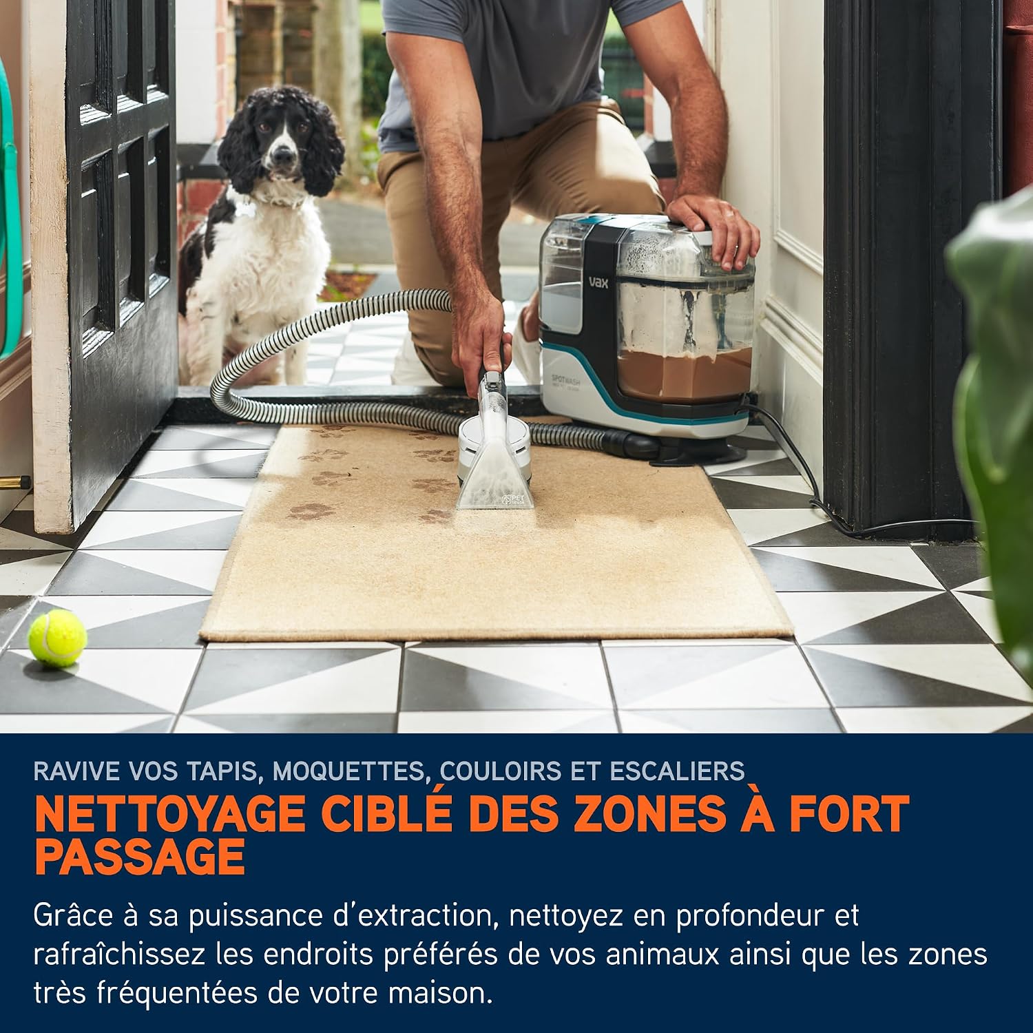 Thumbnail 5 de Vax SpotWash Max Spot Nettoyeur avec technologie SpinScrub