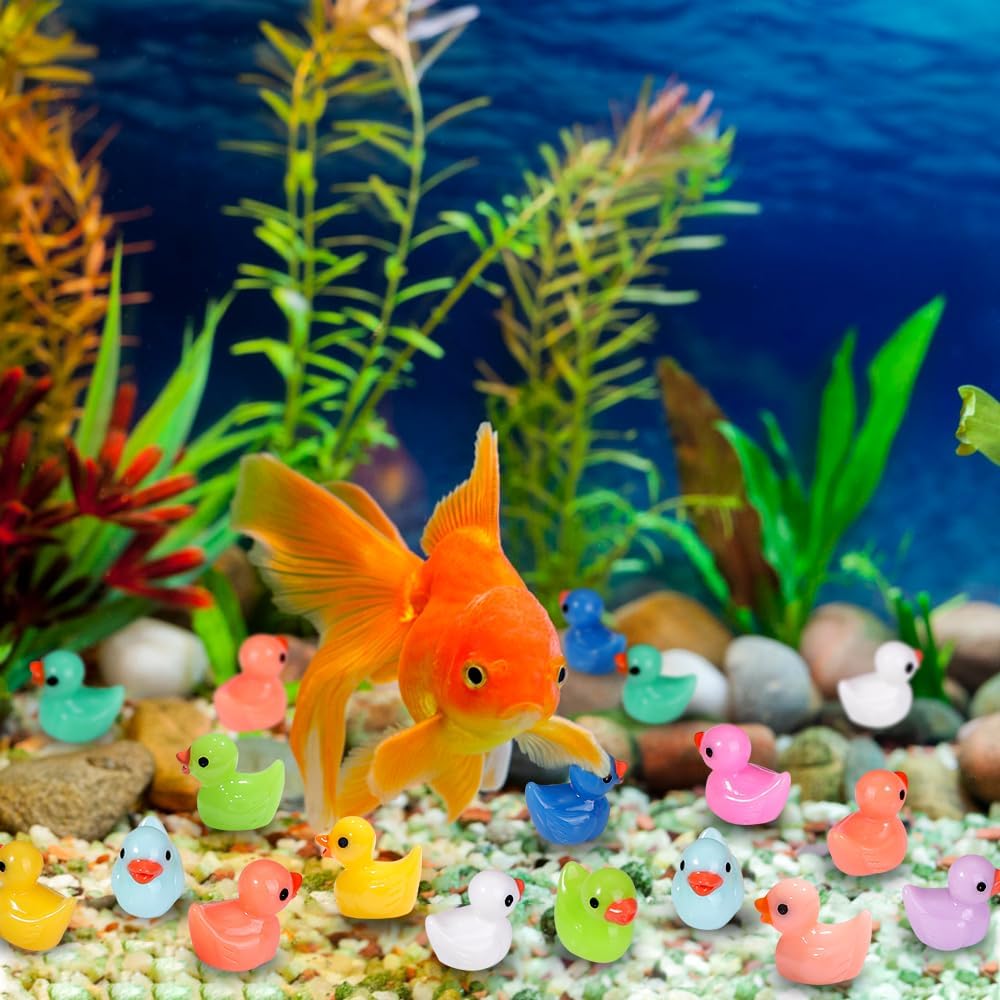 Thumbnail 5 de DULEFUN 200pcs Tiny Ducks bulk miniatures