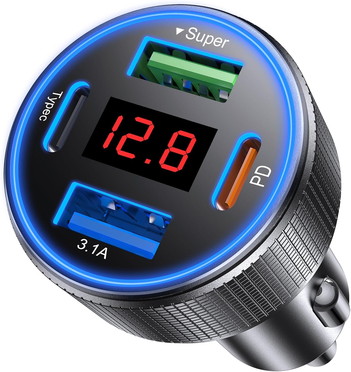 Detalle de USB C Car Charger 78W