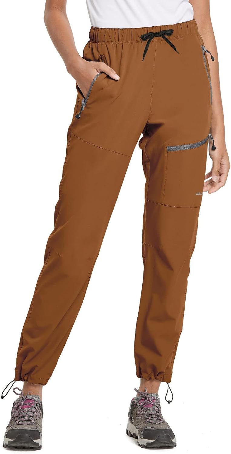 Detalle de baleaf Damen-Trekkinghose Wasserdicht UPF 50+