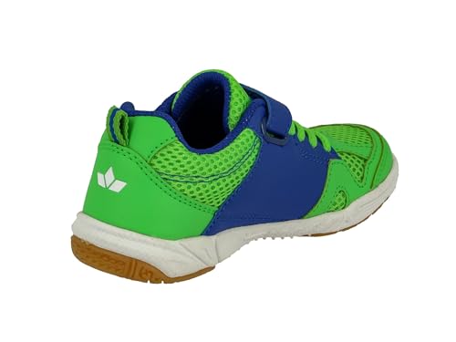 Detalle de Lico Sport VS Unisex Hallenturnschuh – Grün/Blau, Größe 34 EU