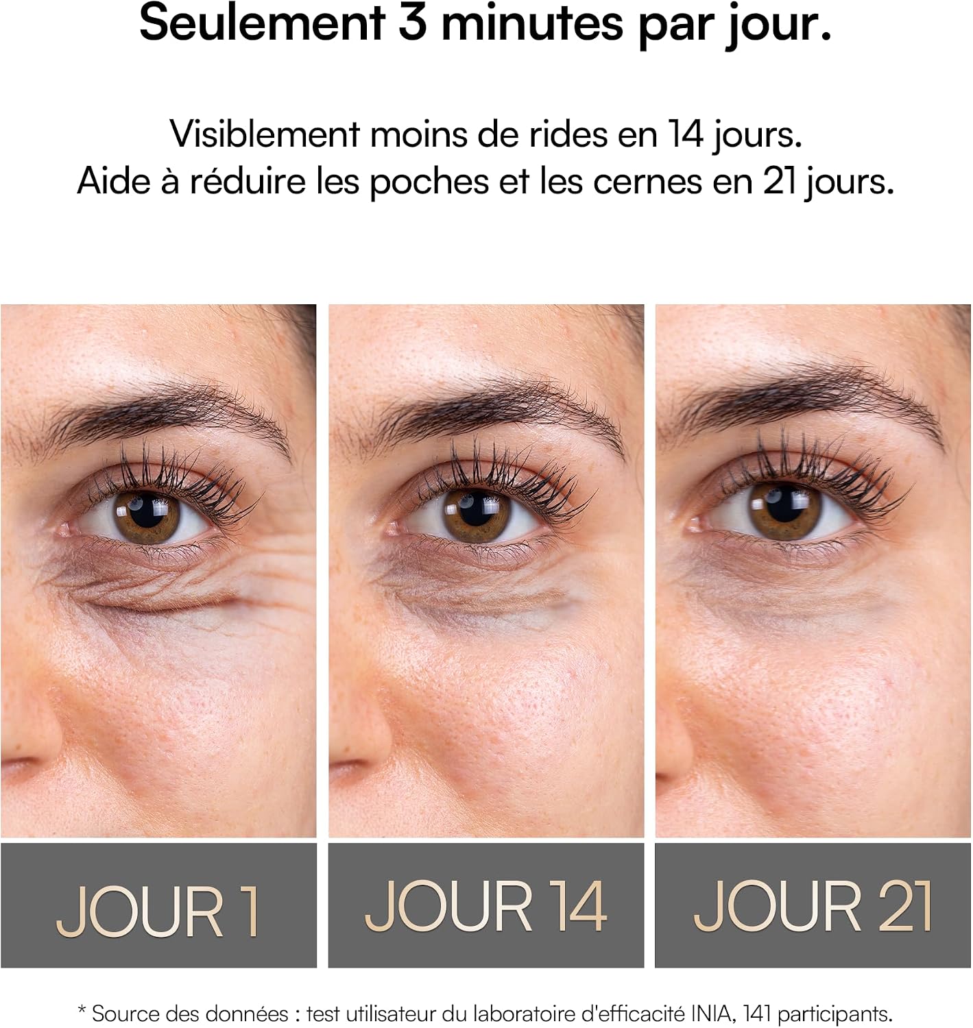Detalle 2 de INIA Masque yeux 5‑en‑1