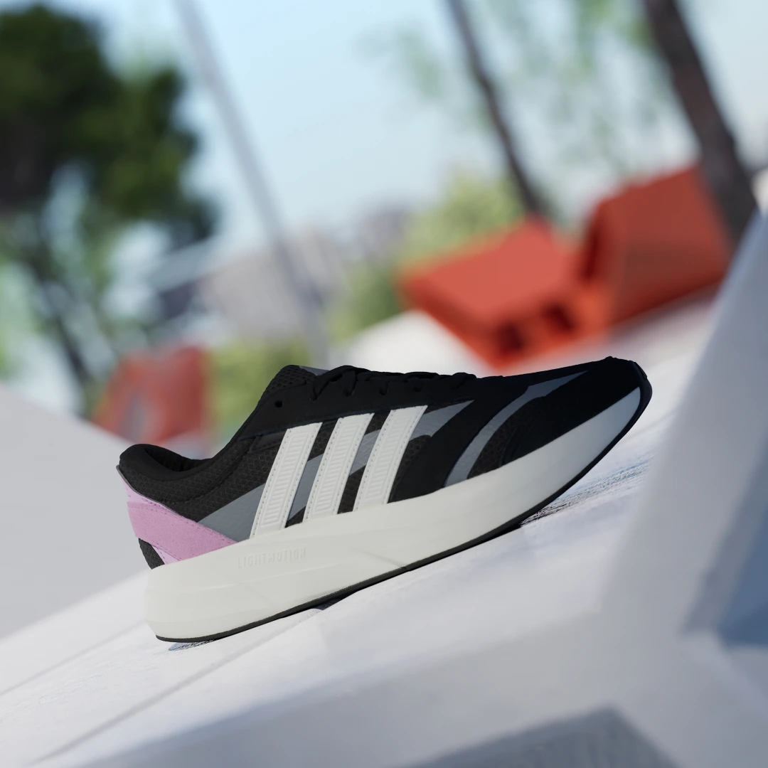 Detalle 2 de Zapatilla Lightshift 2.0 de Adidas en color Gris
