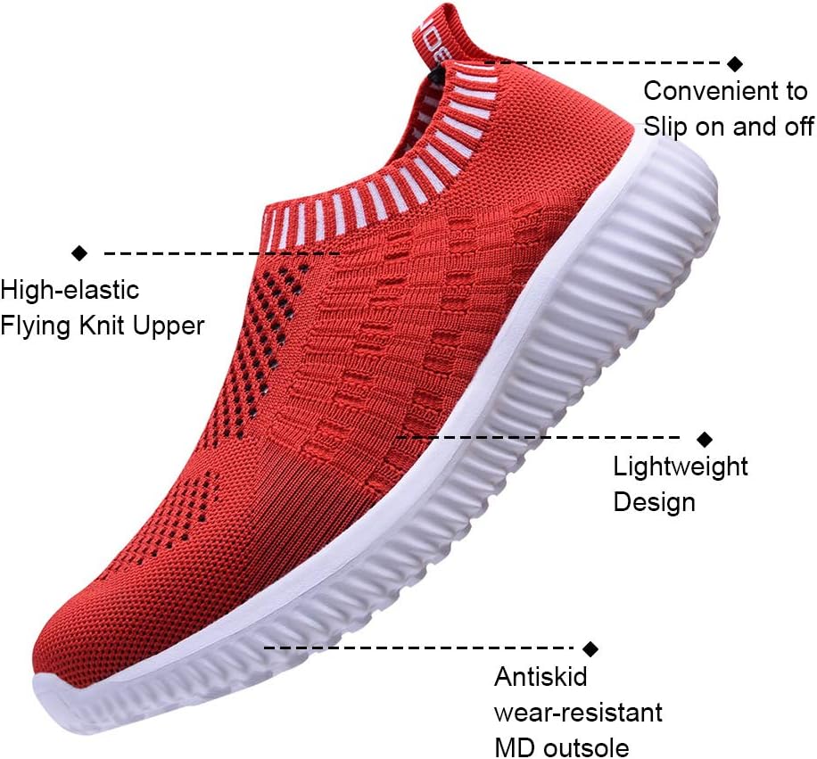 Thumbnail 6 de TIOSEBON Ladies Breathable Mesh Running Shoes – Lightweight Trainers for Everyday Walks