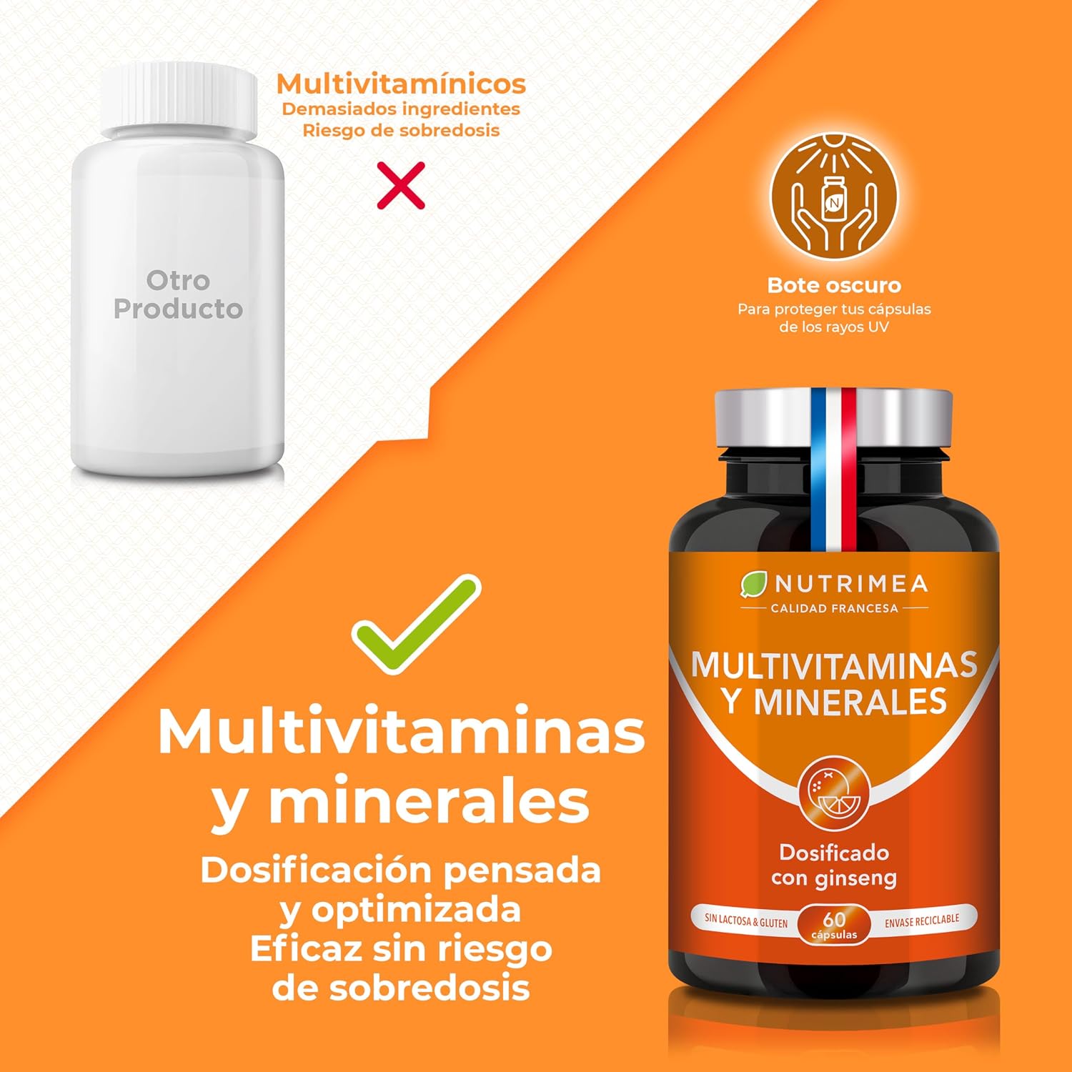 Detalle de Nutrimea Multivitaminas y Minerales 10 nutrientes