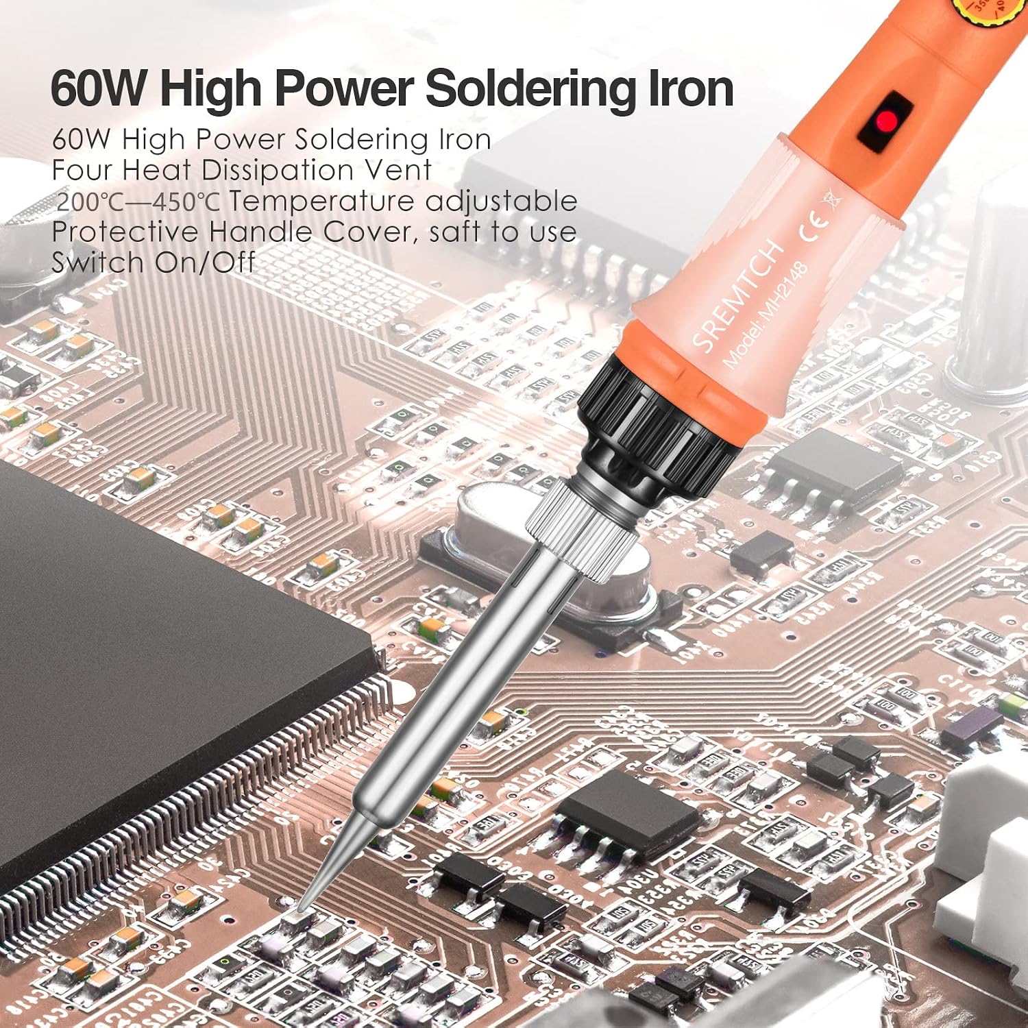 Thumbnail 5 de SREMTCH Fer à Souder 60W 200–450℃