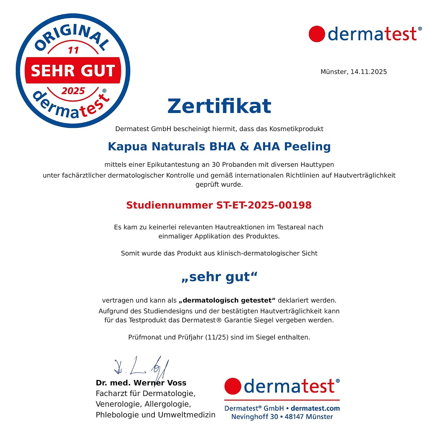 Thumbnail 6 de Bio BHA Peeling 2% (100 ml) – Sanftes Hautpeeling mit BHA/AHA und Bio-Aloe für klare Poren