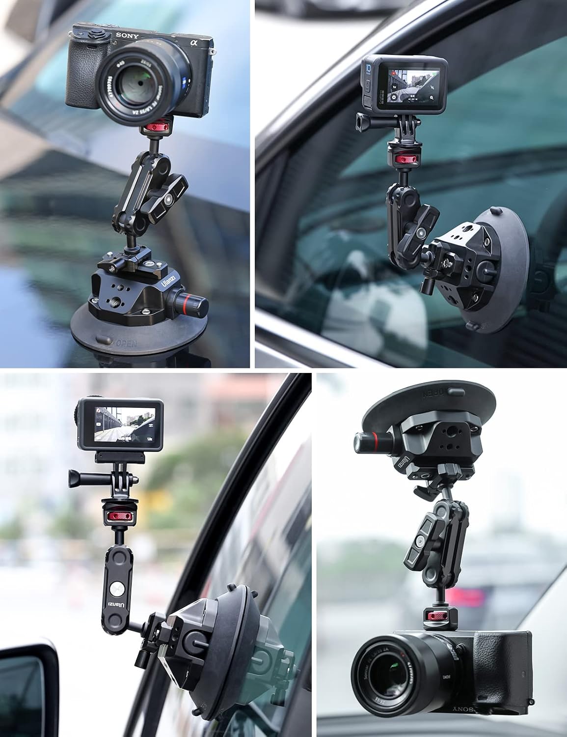 Thumbnail 5 de ULANZI SC-02 4.5" Camera Car Suction Cup Mount