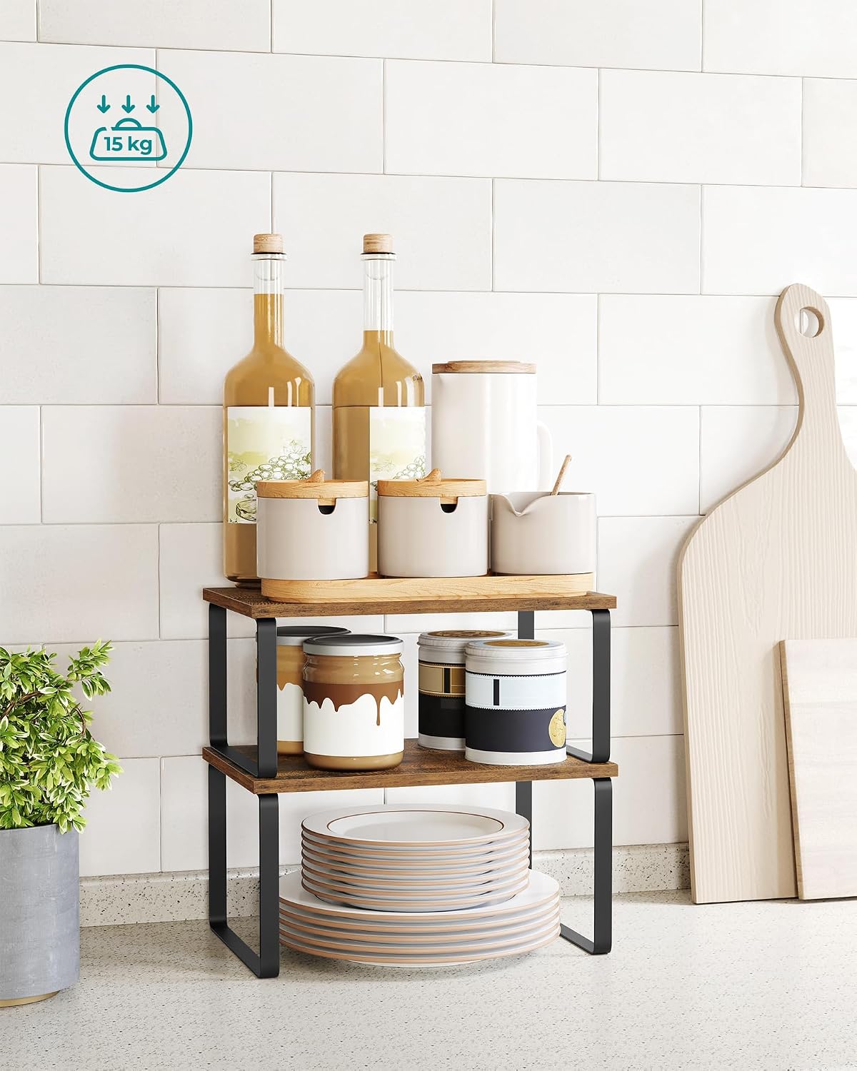Thumbnail 3 de SONGMICS Spice Rack Set 2