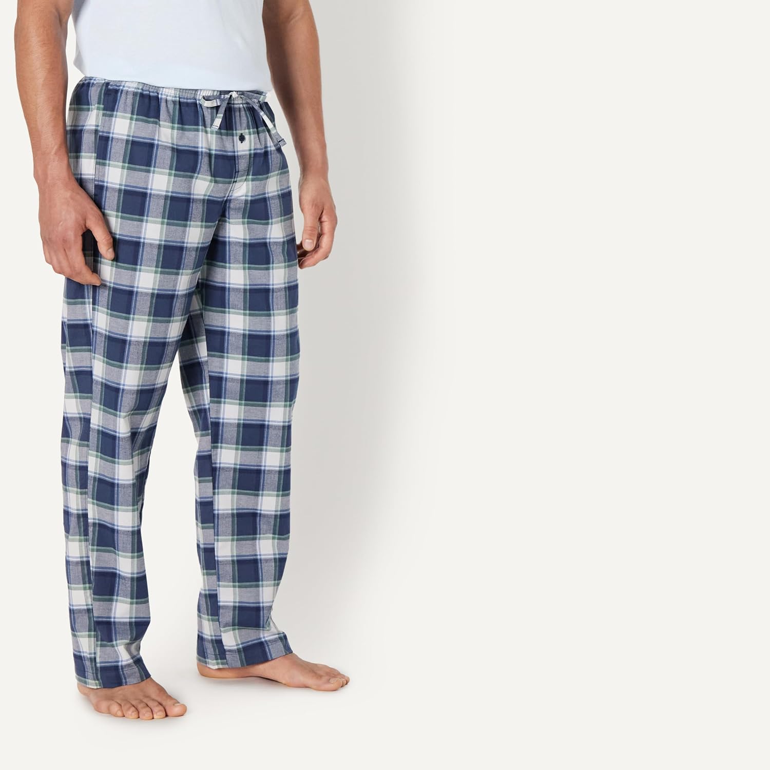 Thumbnail 1 de Amazon Essentials men’s cotton stretch poplin pyjama trousers (relaxed fit)