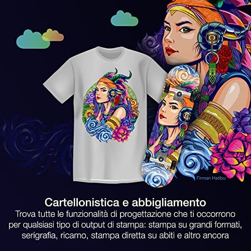 Detalle de CorelDRAW Graphics Suite 2026 — Download digitale, 1 anno/1 dispositivo, per flussi creativi completi