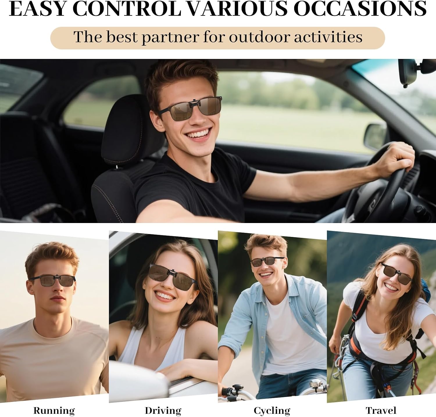 Thumbnail 5 de LUFF Clip-on Sonnenbrille Polarisierte
