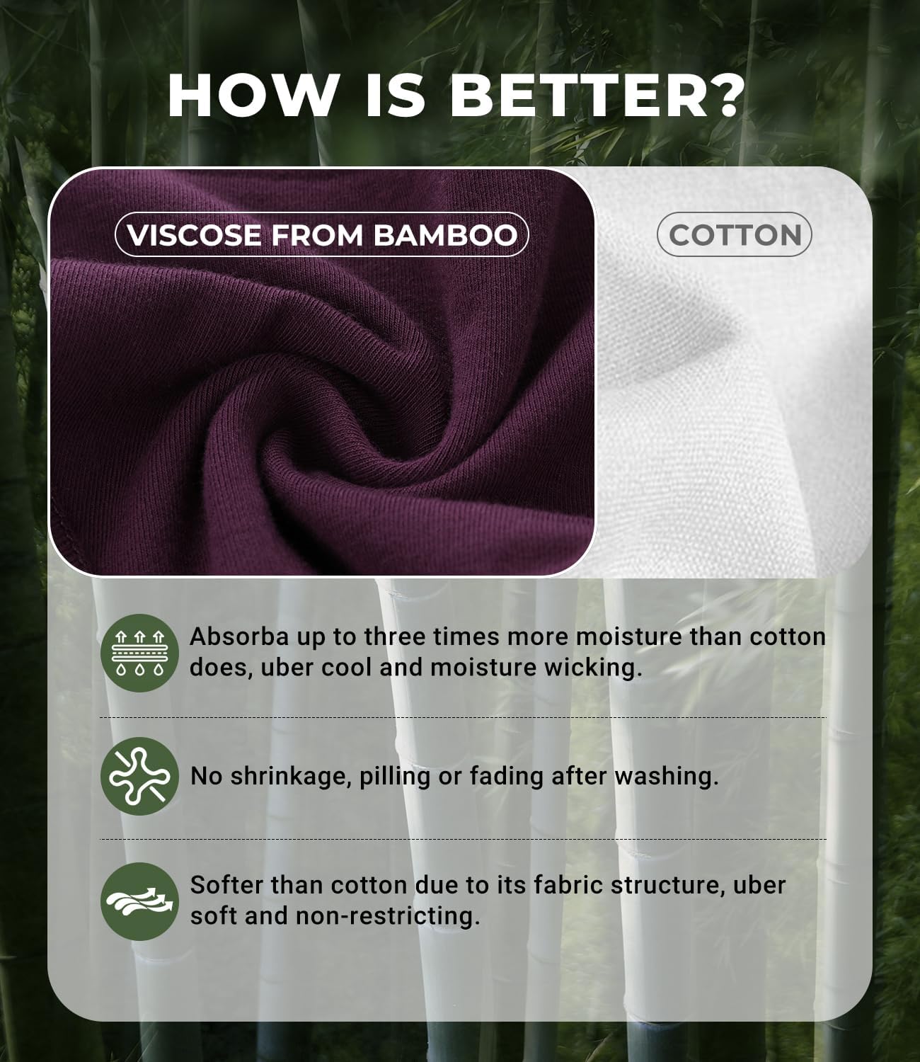 Thumbnail 4 de BAMBOO COOL Women's Seamless Mid-Waist Briefs 🩲