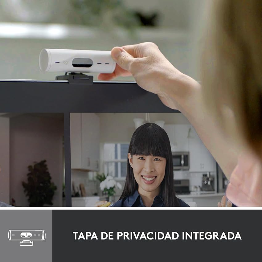 Thumbnail 6 de Logitech Brio 500 Webcam HD con micrófonos duales y cubierta