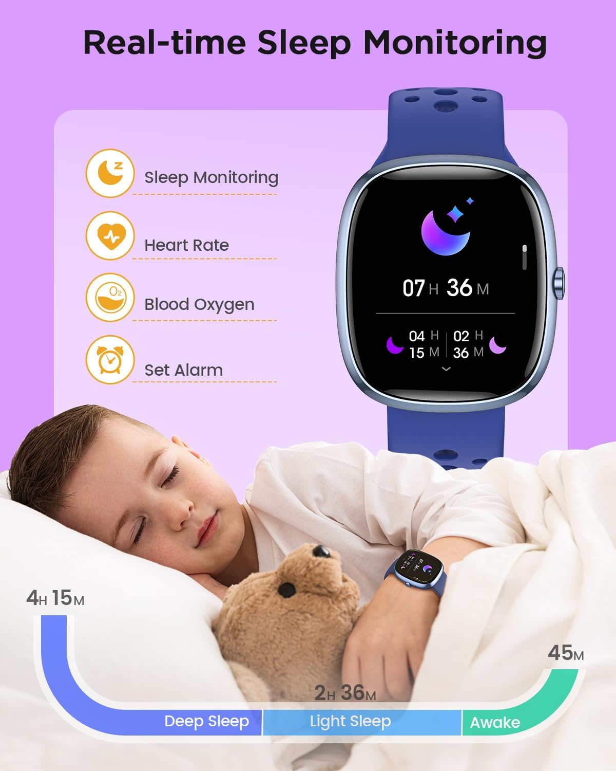 Thumbnail 3 de RUXINGX Reloj Inteligente Niño 1,52