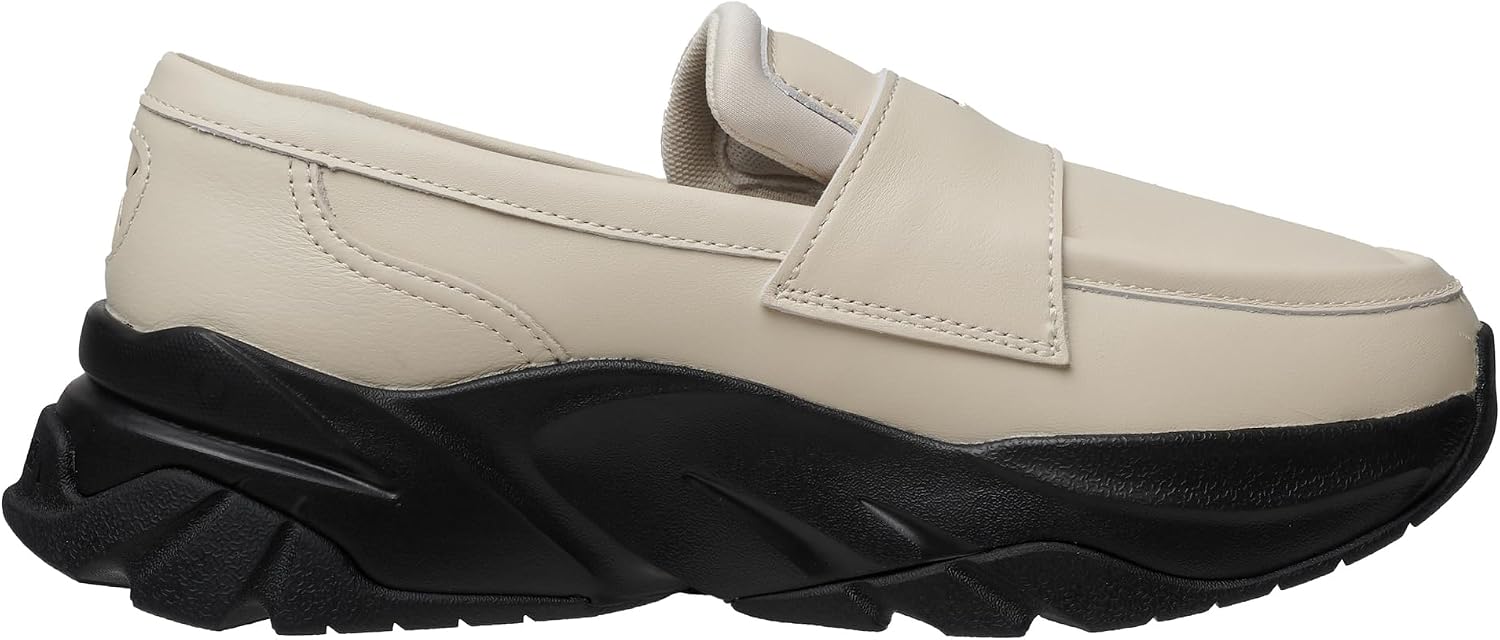 Detalle de PUMA SOPHYR 397730 レディースローファー 合成素材とレザー、EVAミッドソール