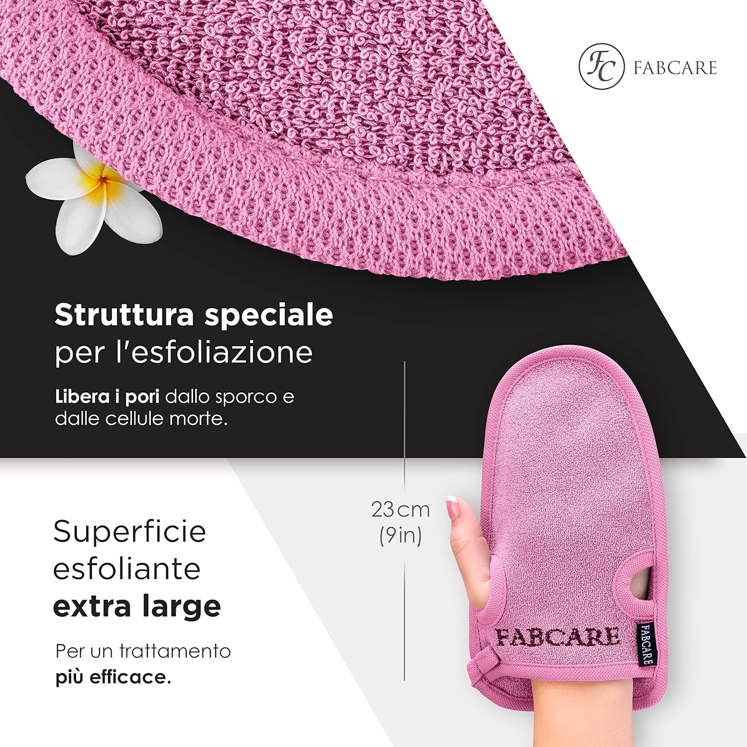 Thumbnail 2 de FABCARE Guanto Esfoliante Corpo Premium 2 pezzi 🧖♀
