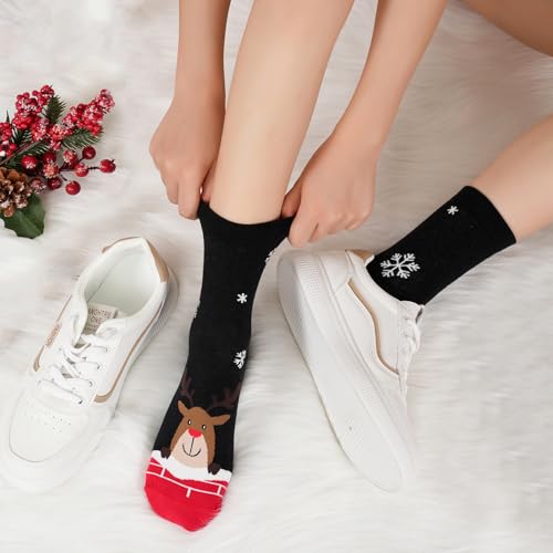 Thumbnail 5 de Niorasen chaussettes femme coton 5 paires