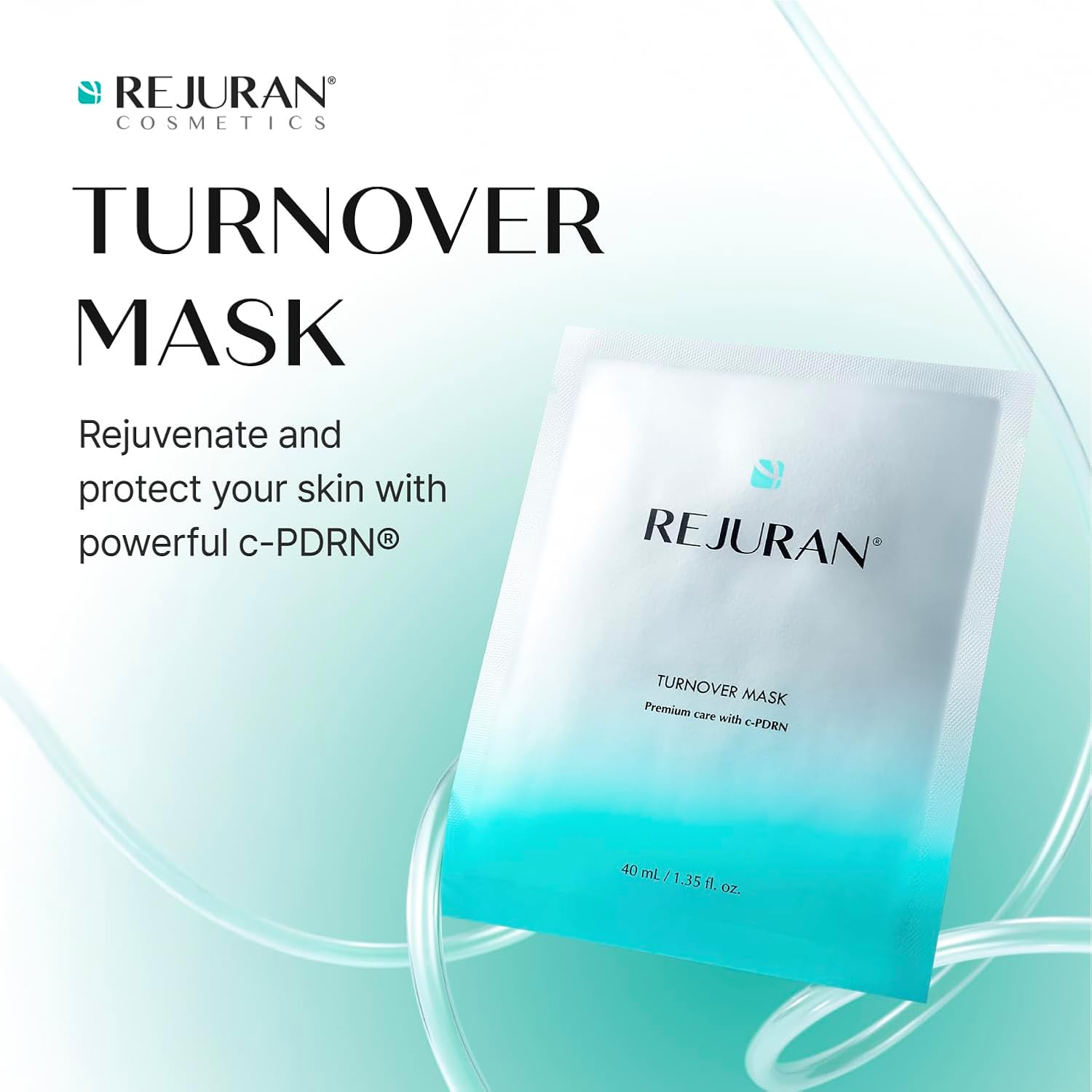 Thumbnail 1 de REJURAN Turnover Mask with c-PDRN (5ea) — Ultra Microfiber Sheet Mask for Firming, Hydration, Repair & Revitalization