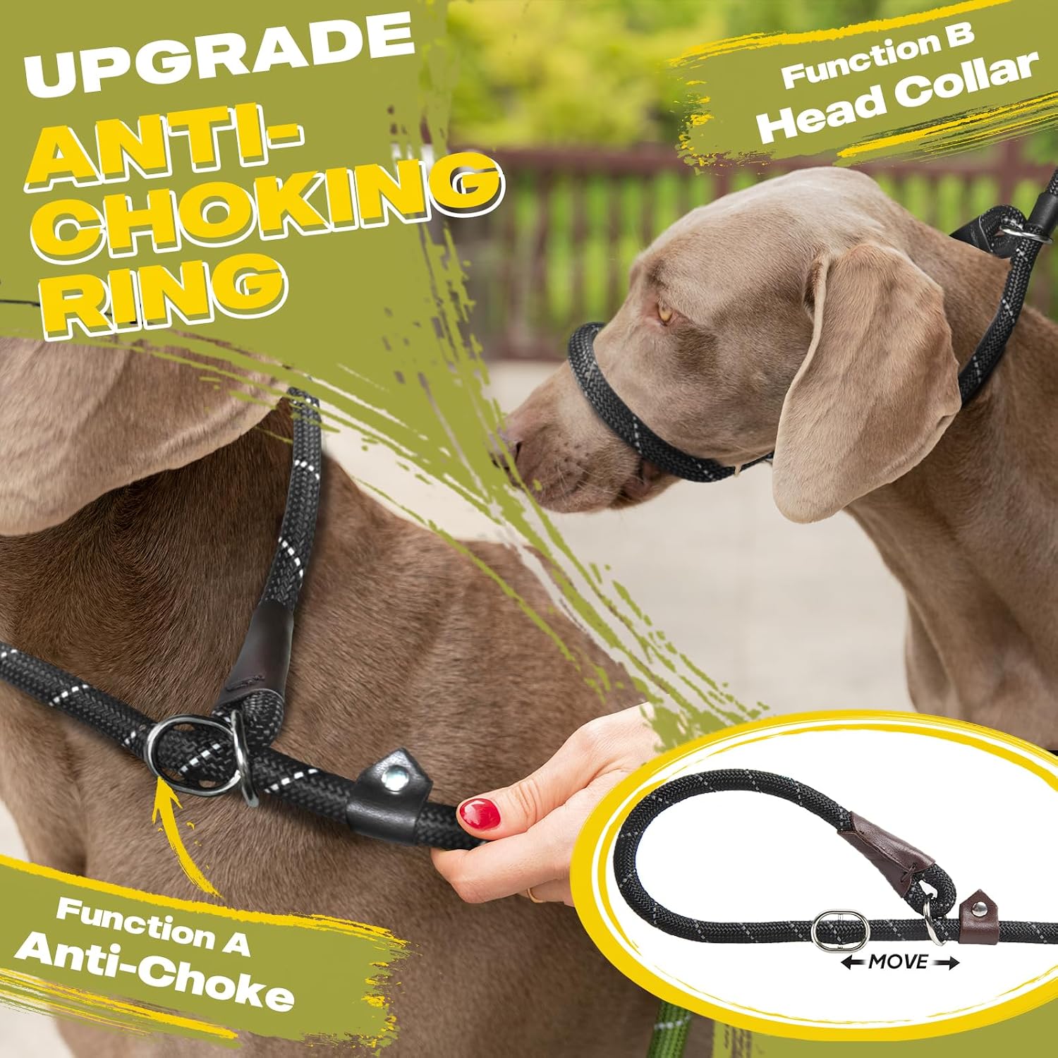 Detalle de Fida Slip Lead Dog Leash, 6 ft