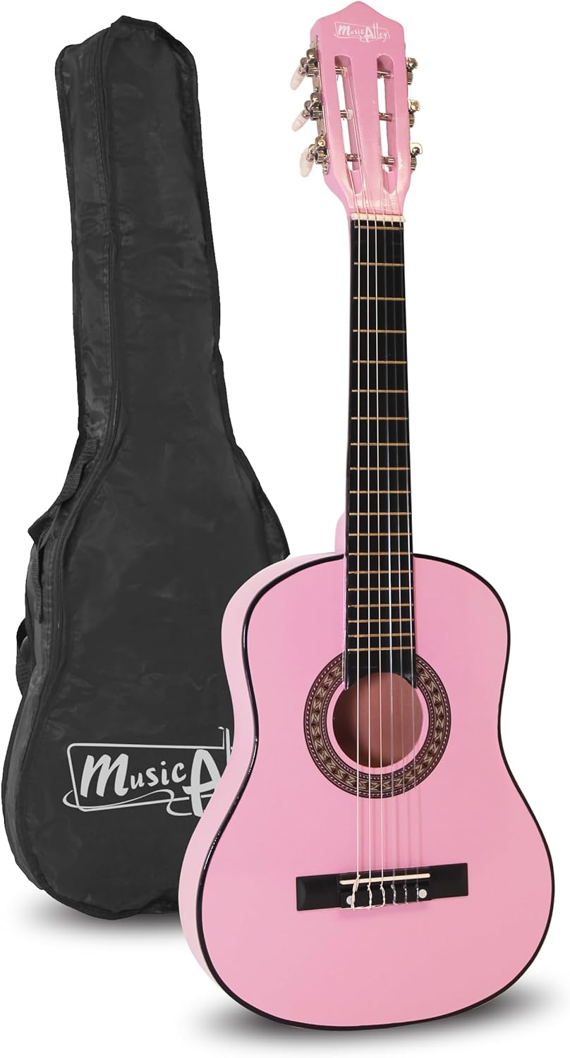 Thumbnail 5 de Guitare acoustique classique junior Music Alley 1/2 – bleu avec étui, pour enfants 4–6 ans