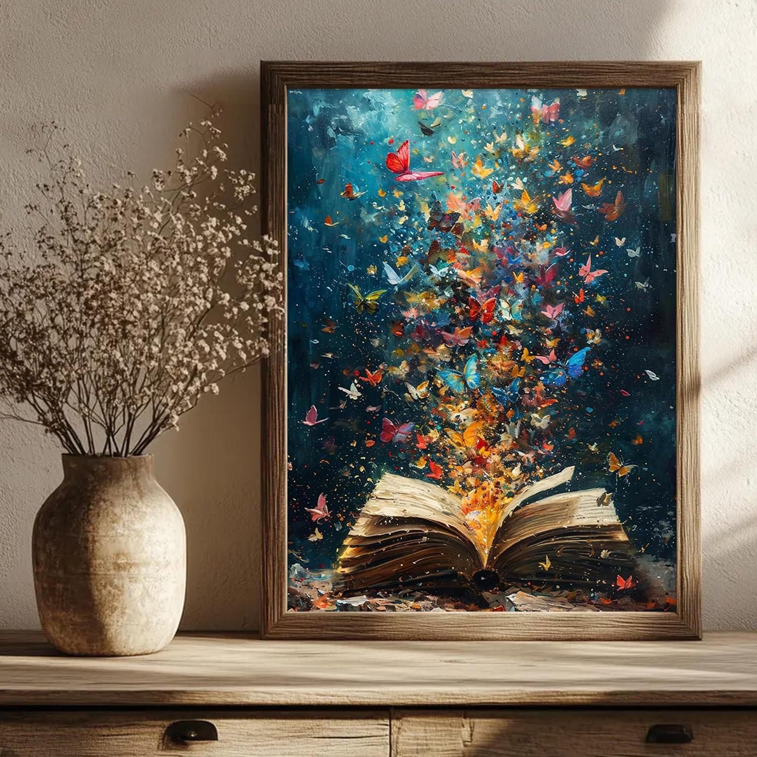 Detalle 2 de PHANTASYART Book Framed Paint by Numbers 12x16