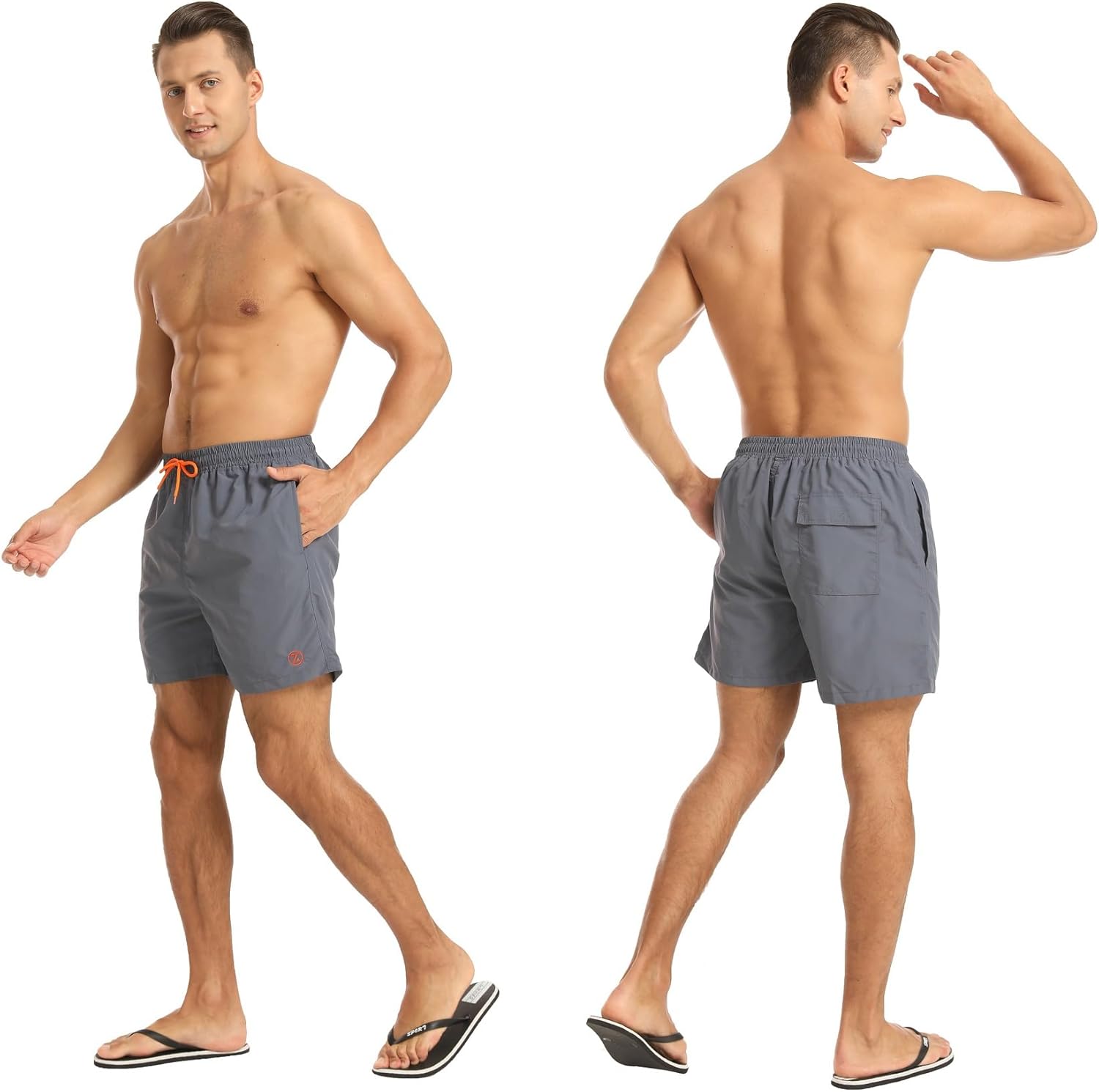 Thumbnail 1 de ZOXOZ Men’s Swimming Shorts: Waterproof Quick-Dry Boardshorts with Mesh Lining