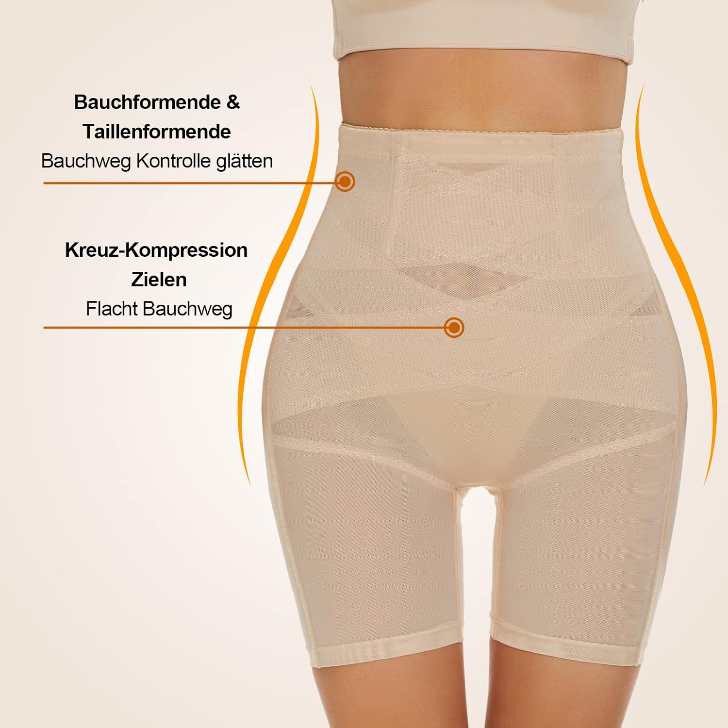 Thumbnail 1 de SIMIYA Bauchweg Unterhose Damen Shapewear – Hohe Taille mit Bauch- und Hüftformung
