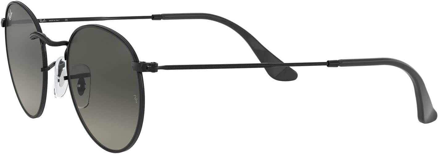 Detalle de Ray-Ban RB3447 001/3F ラウンド型ユニセックスサングラス