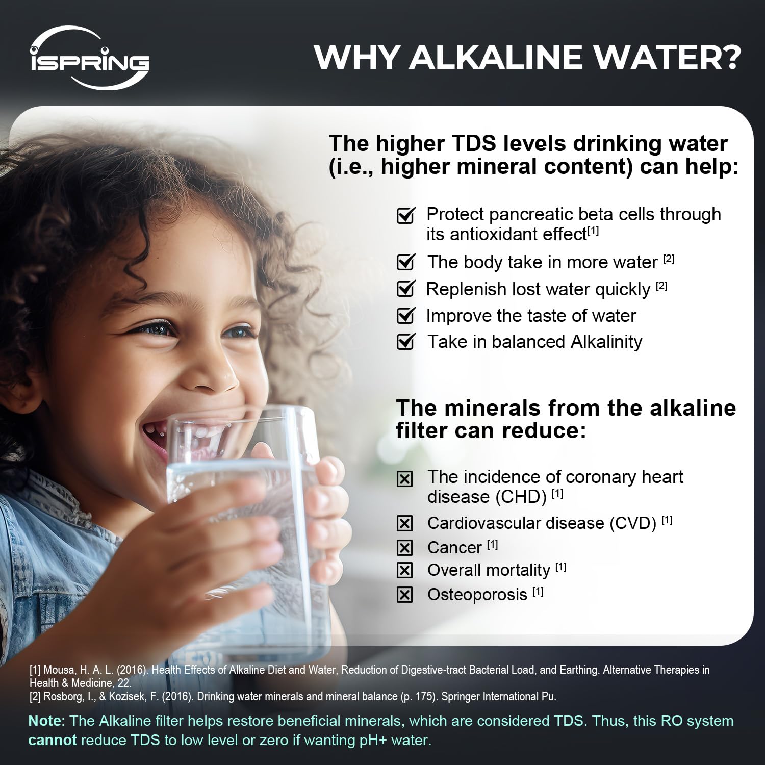 Detalle de iSpring RCC7P-AK 6-Stage Under-Sink RO Water System with Alkaline Filter