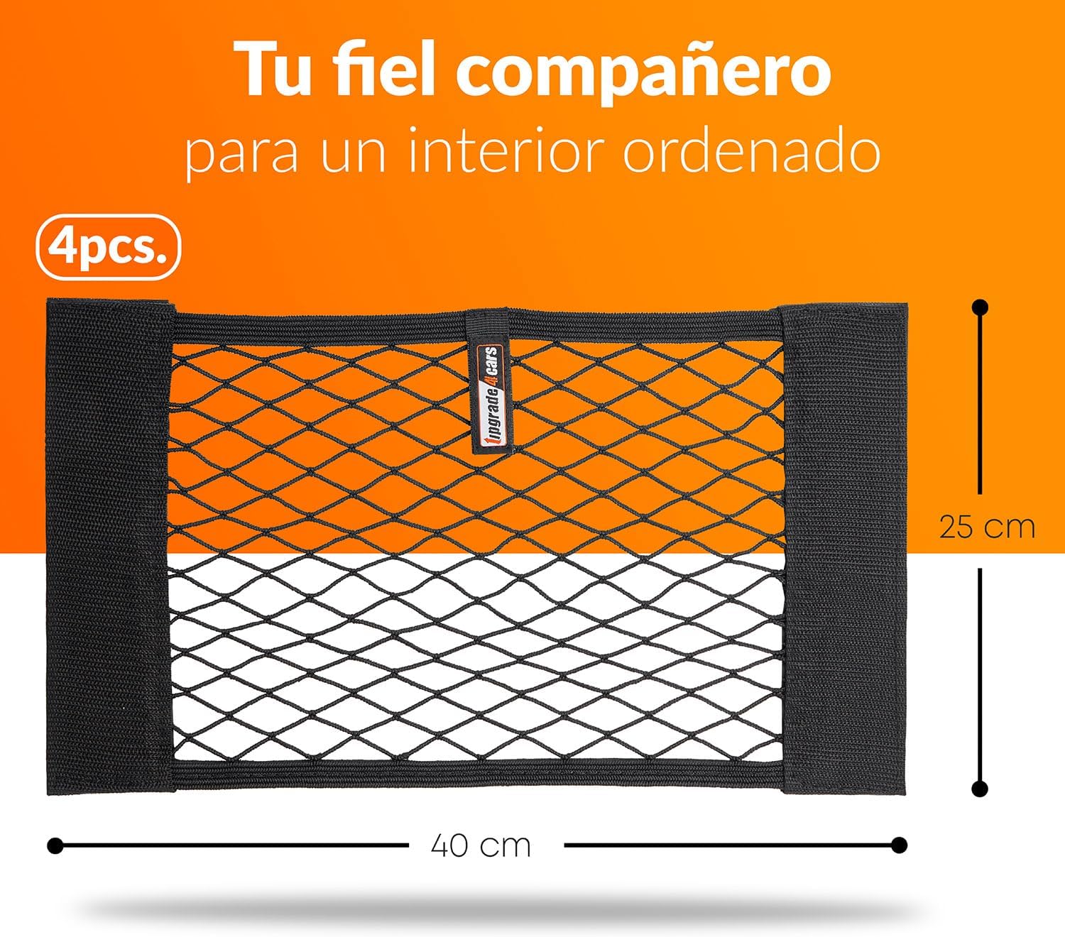 Detalle de Upgrade4cars Red de maletero 40 x 25 cm