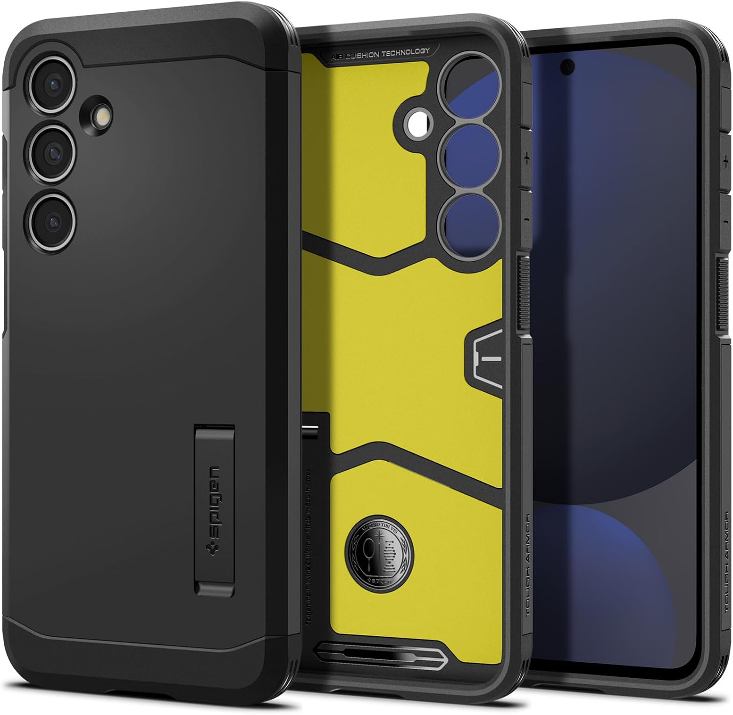 Detalle de Spigen Tough Armor coque pour Samsung Galaxy S24 FE – Noir