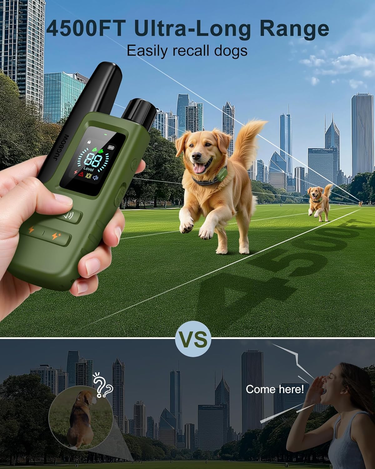 Detalle de Jugbow 4500FT Dog Training Collar