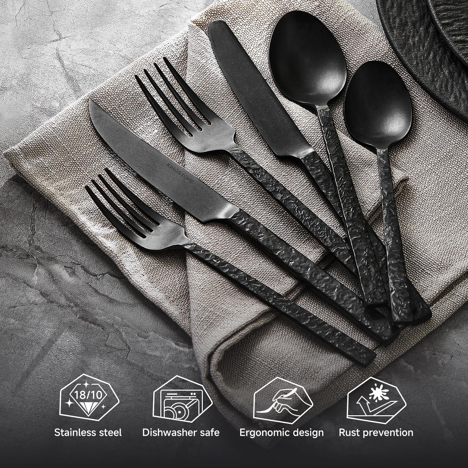 Thumbnail 2 de Silverware Set, 18/10 Stainless Steel