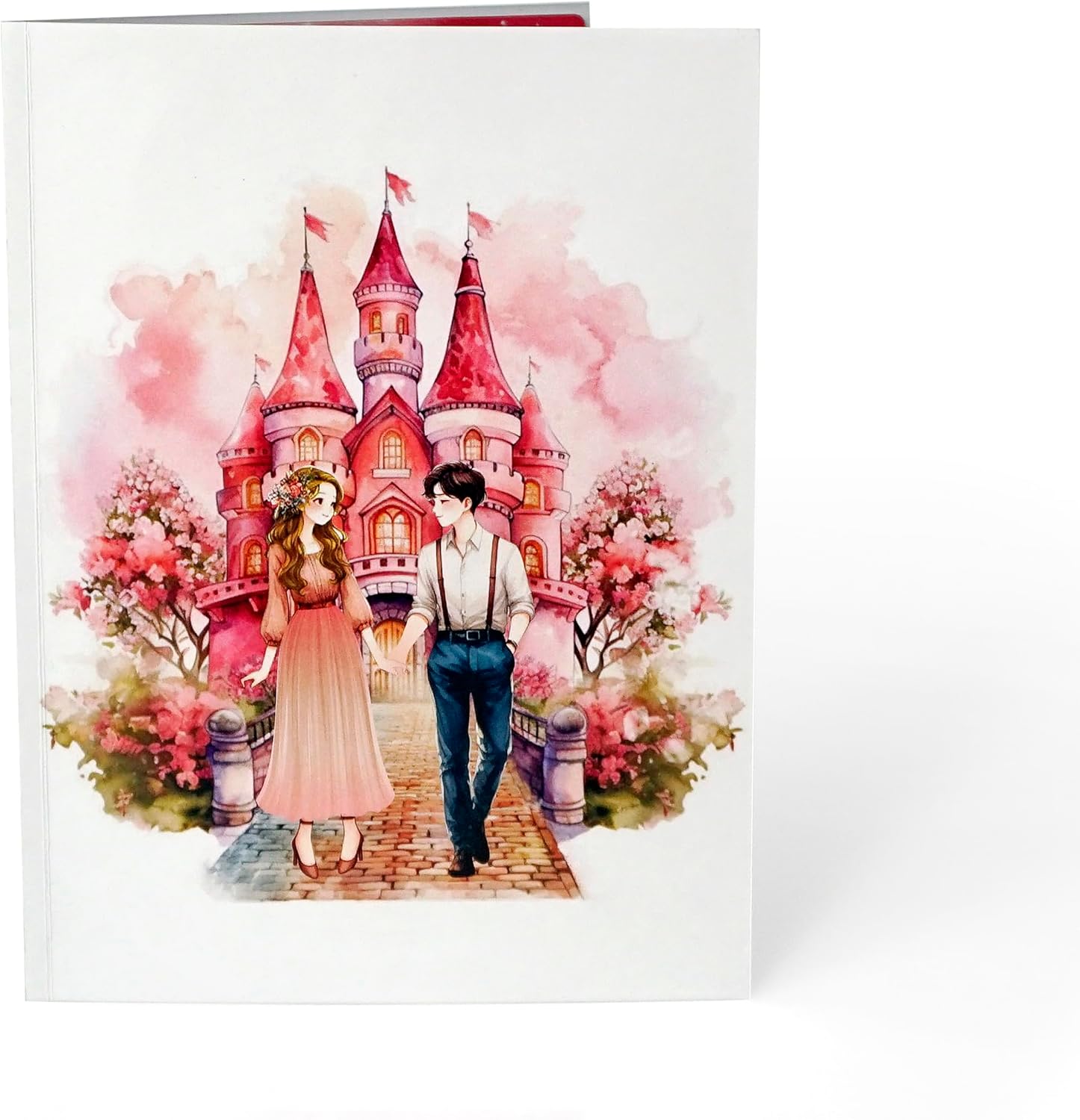 Detalle de CUTPOPUP Romantic Love Land Pop Up Anniversary Card