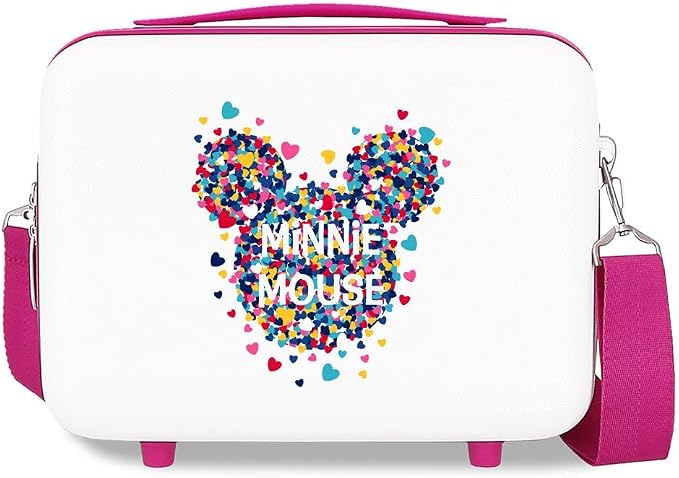 Detalle de Disney Minnie Magic Neceser Adaptable Blanco 29x21x15 cm