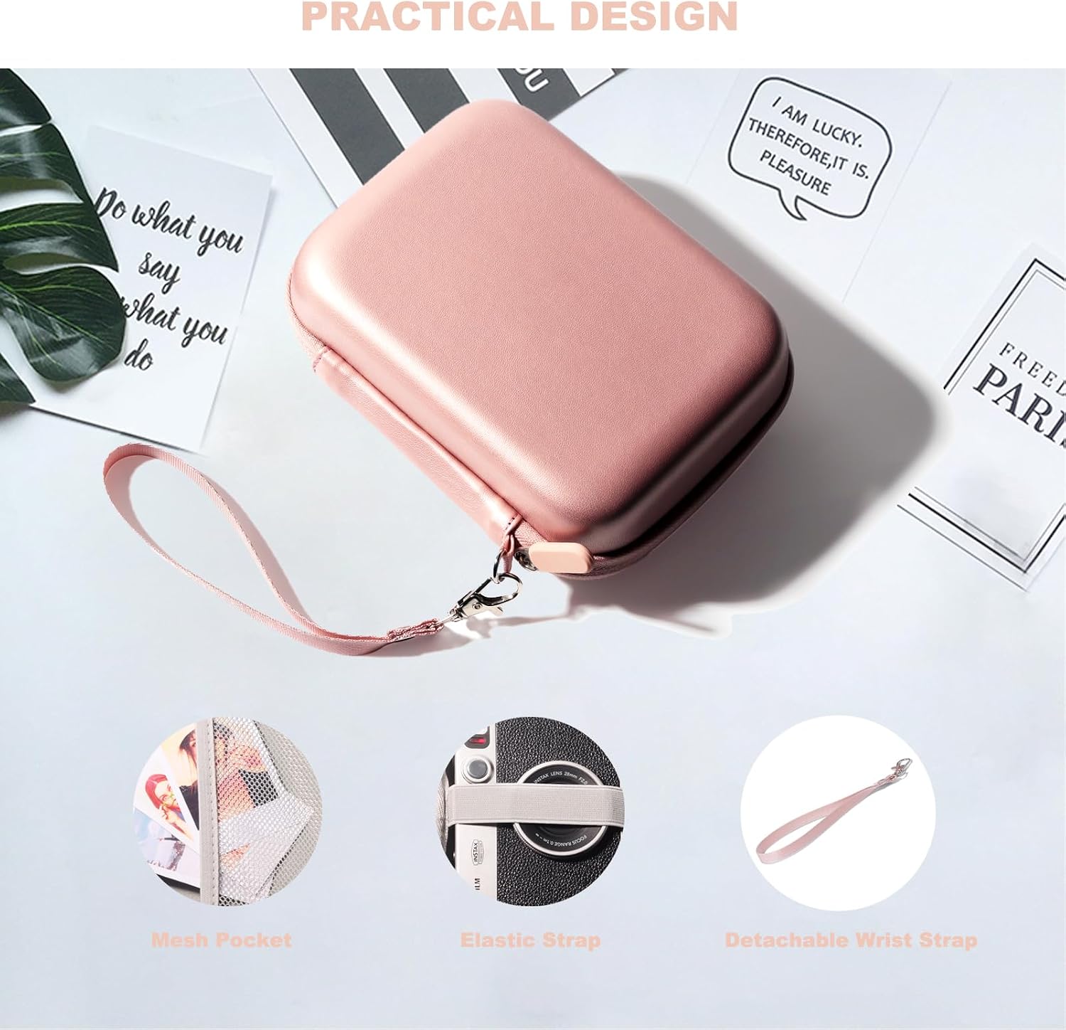 Detalle de Aisnyho Camera Hard Case for Instax Mini EVO 14.5cm