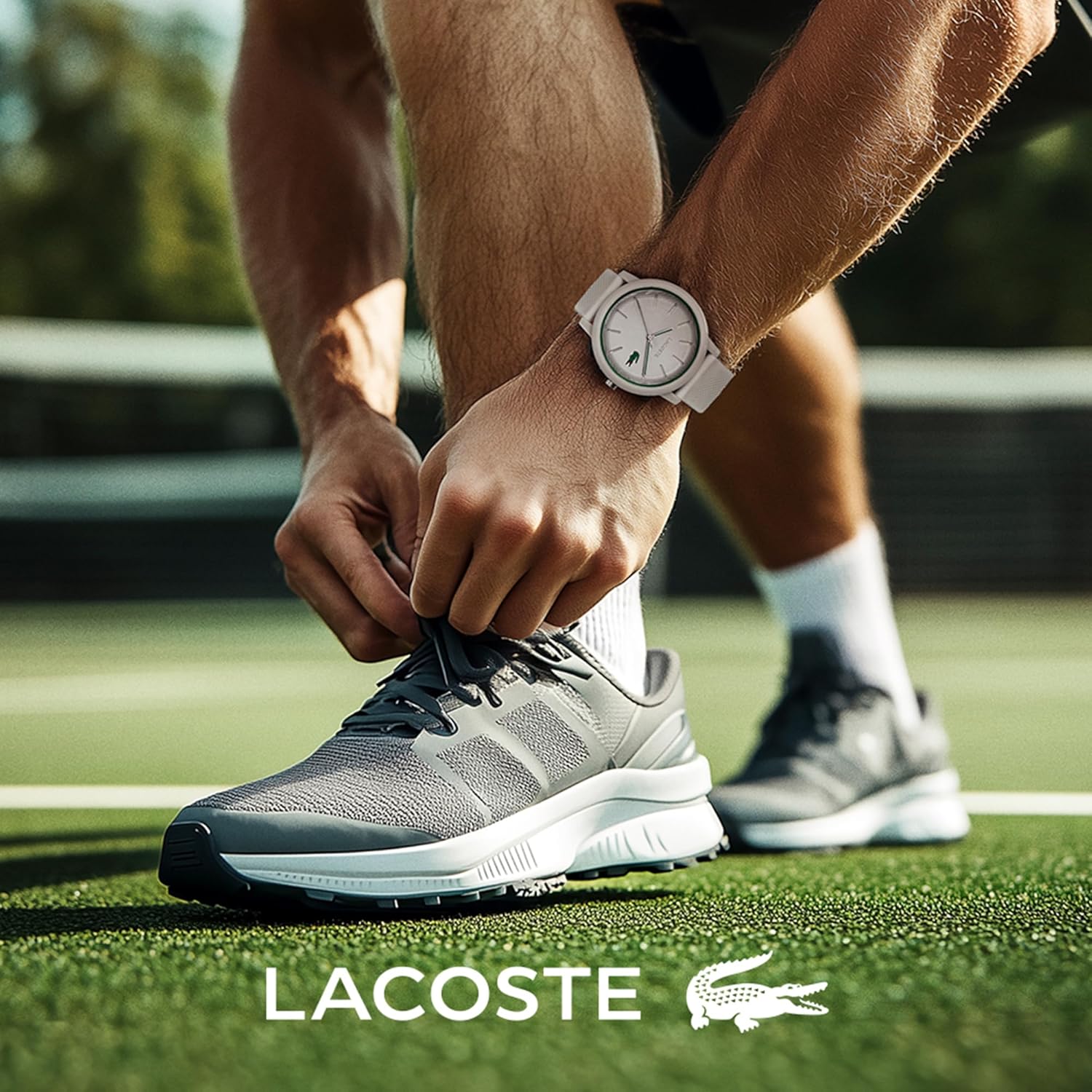 Thumbnail 3 de Lacoste Analog Quarzuhr – Unisex mit Petit-Piqué-Silikonarmband, 42 mm
