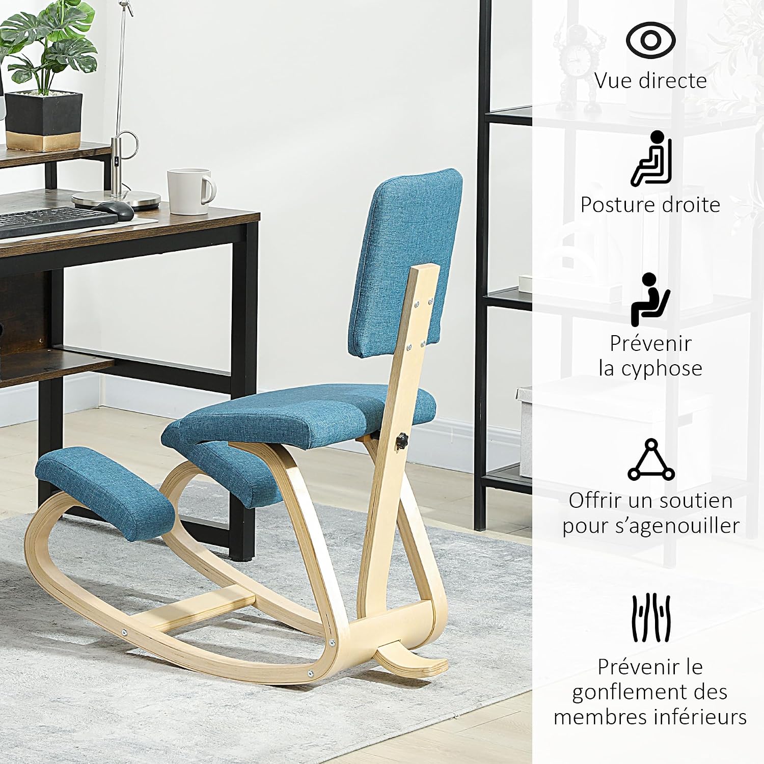 Thumbnail 4 de HOMCOM Chaise à genoux ergonomique